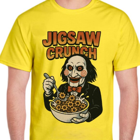 "Jigsaw Crunch" Horror Shirt - Picture 3 of 4